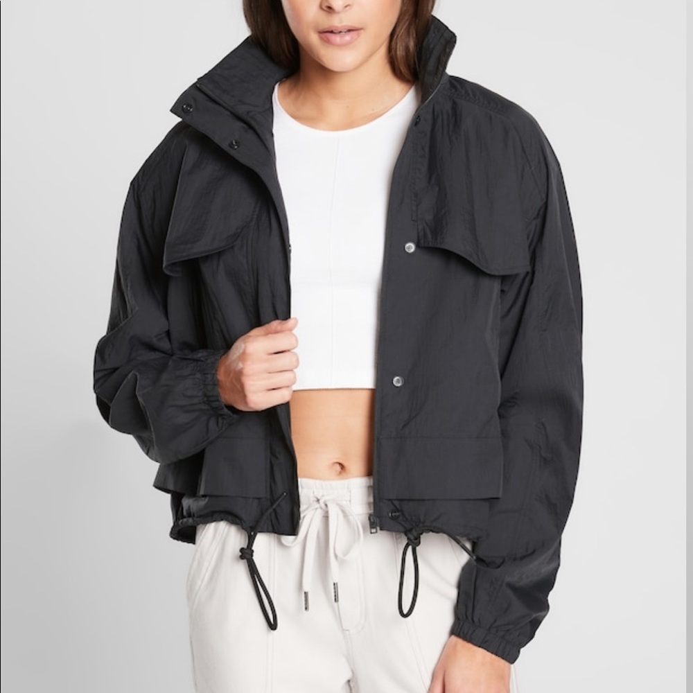 Athleta Canopy Parachute Jacket Short NWT